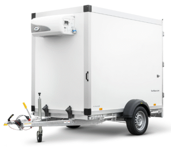 REMORQUE FRIGORIFIQUE 1 ESSIEU FREINE COOL TRAILER DELUXE ROUES EXTERIEURES