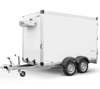 REMORQUE FRIGORIFIQUE 2 ESSIEUX FREINES COOL TRAILER BASIC ROUES EXTERIEURES