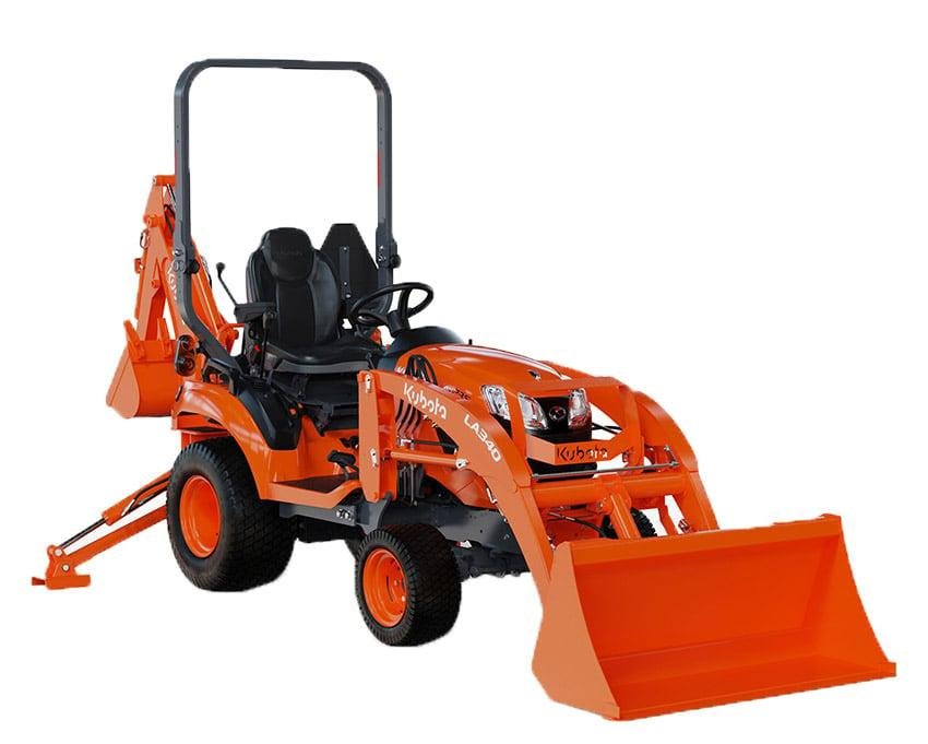 Tracteur Kubota BX23 avec pelle arrière – Bild 4