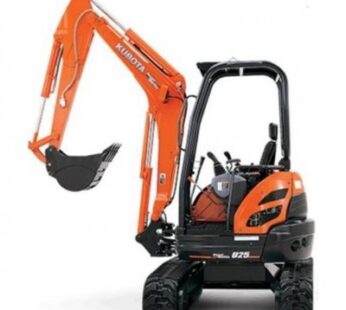 Excavatrice 2,5 tonnes Kubota