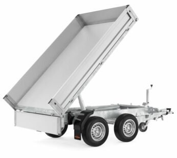 Kippanhänger 3,06 m / 2700 kg mit elektrischer Pumpe BOCKMANN