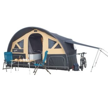 RACLET SEQUOIA AF STD – Kompakter Faltwohnwagen in Grau/Beige (Modell 2024)